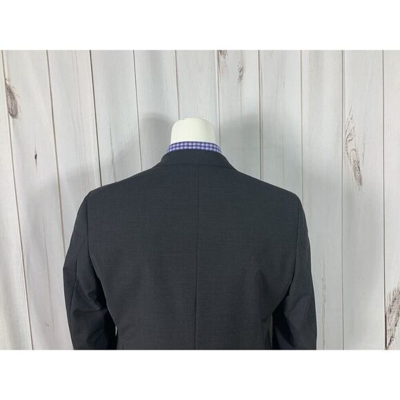 Brooks Brothers Explorer Fitzgerald Fit Mens 44R Blazer Sport Coat Jacket Gray - Picture 15 of 16